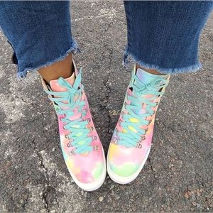 Tie Dye Boots